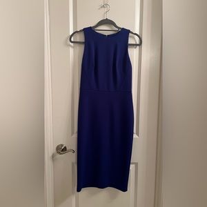 Blue midi Vince Camuto dress size 2
